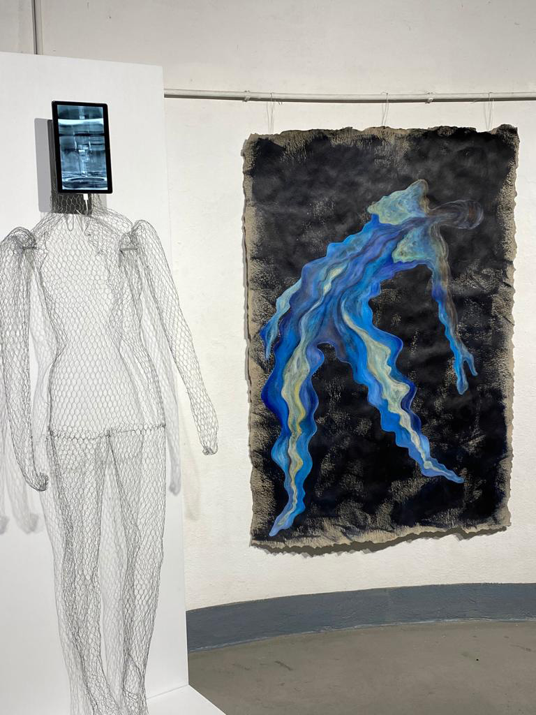 Wassermensch Vernissage - Regina Schieder /aussenvor